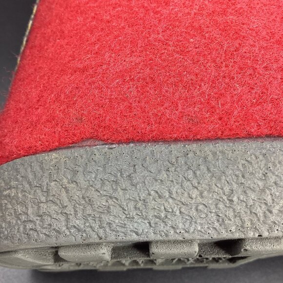 Nye Nesna Lobben Ankle Boots Winter Red Wool Felted Norwegian Norway Red Sz 37 - Picture 14 of 14